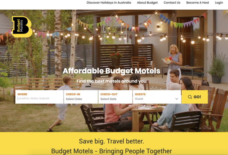 Website Digital Database Marketing Hyper Hyper Budget Motels Website