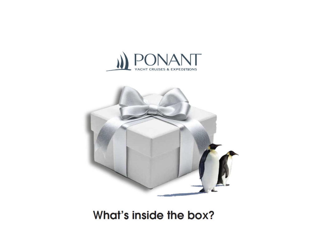 Hyper Hyper Marketing Creative Concepts Ponant Luxury Cruise Line What's Inside the Box?